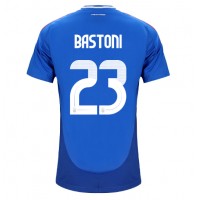 Taliansko Alessandro Bastoni #23 Domáci futbalový dres ME 2024 Krátky Rukáv